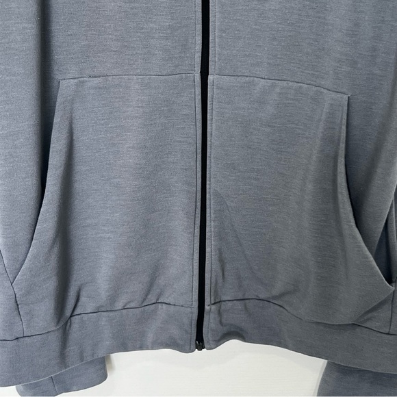 Nike Men’s DriFit Fill Zip Hoodie Sweatshirt Jacket Gray SIZE XL - Picture 8 of 10
